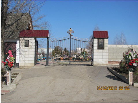 кладбище вход